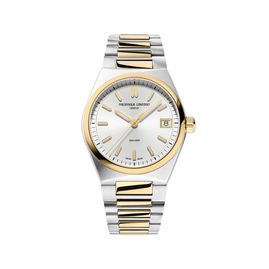 Dit is een horloge van het merk Frederique Constant. De Highlife Ladies is de perfecte balans tussen klassiek, sportief en modern. Afhankelijk van uw individuele voorkeur kan het ook worden aangepast door de originele armband te verwisselen voor de rubberen band die bij het horloge wordt geleverd.