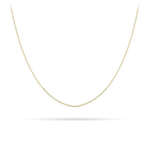 Collier uit de Daily Essentials collectie van Gisser Jewels gemaakt van Geel Goud Verguld Zilver. De lengte is 60 CM en de breedte is 1 mm.