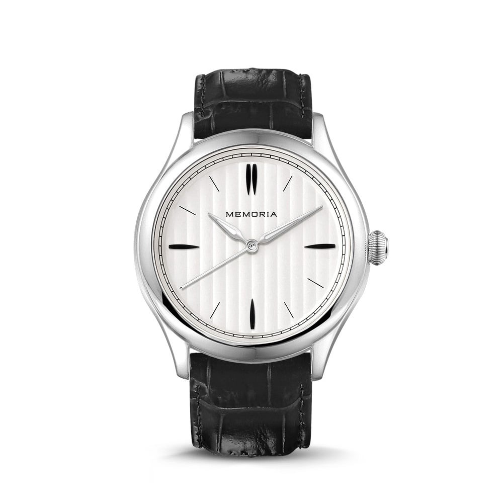 Memoria LUX SNOW stainless steel horloge