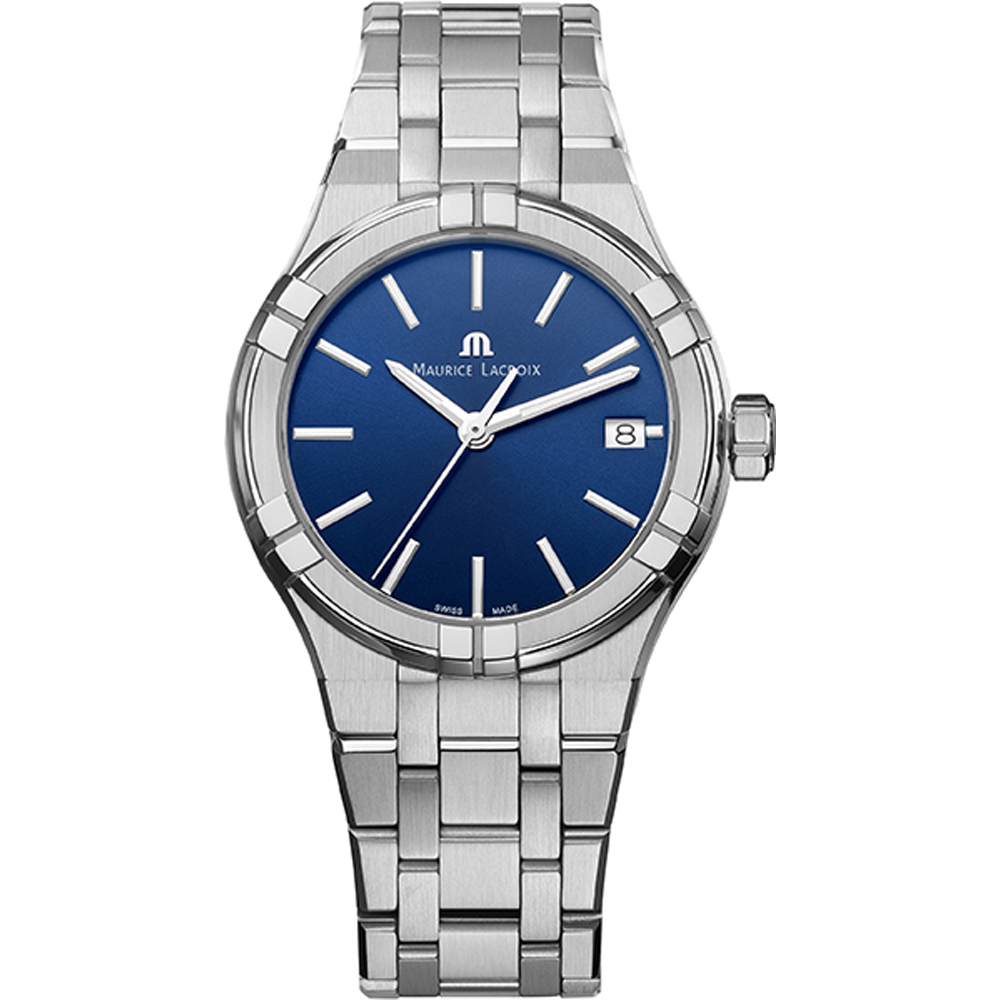 Maurice Lacroix - Aikon. 40mm. Date. Quartz. Saffierglas. 100m WR