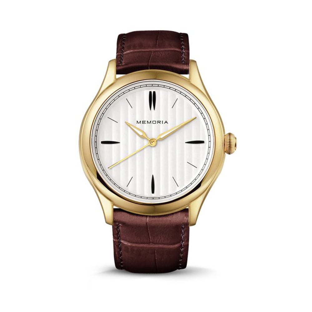 Memoria  LUX GOLD stainless steel horloge goudkleur
