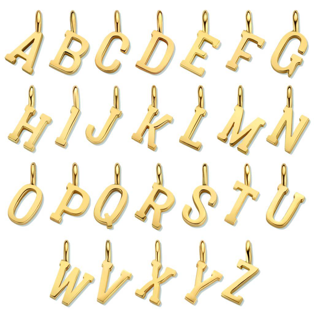 Met de Minitials Oblique Initialen kies je een los initiaal om jouw Minitials ketting uit te breiden.