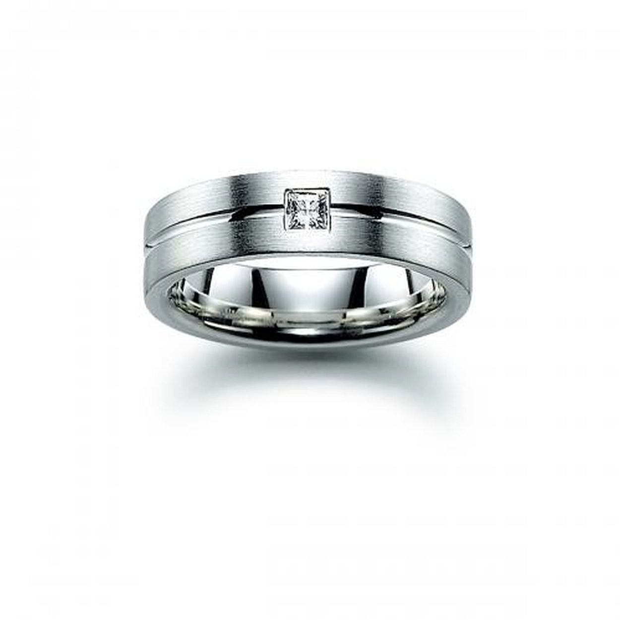 699029 zilveren ring met zirc