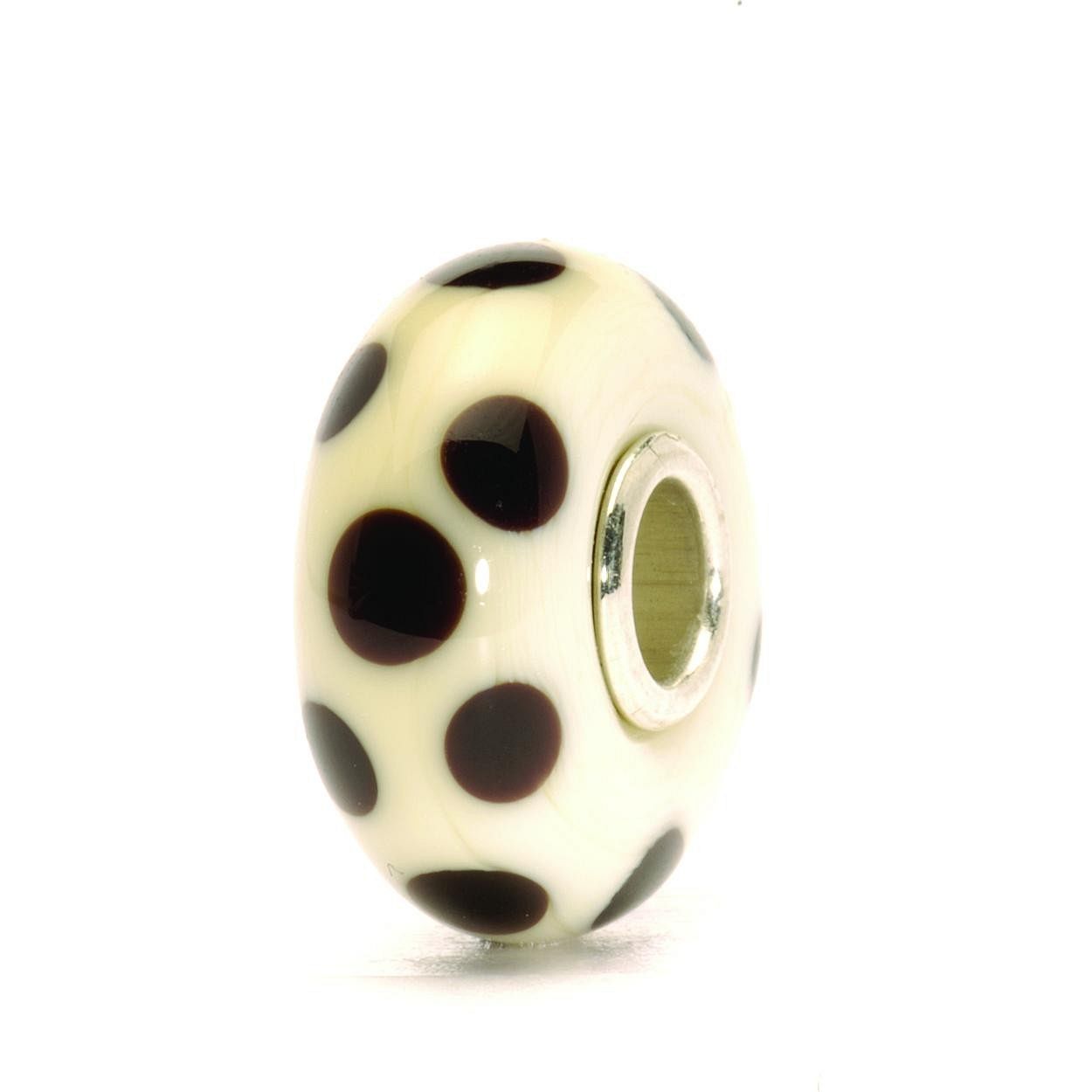 Trollbeads Bedel Bruine stip