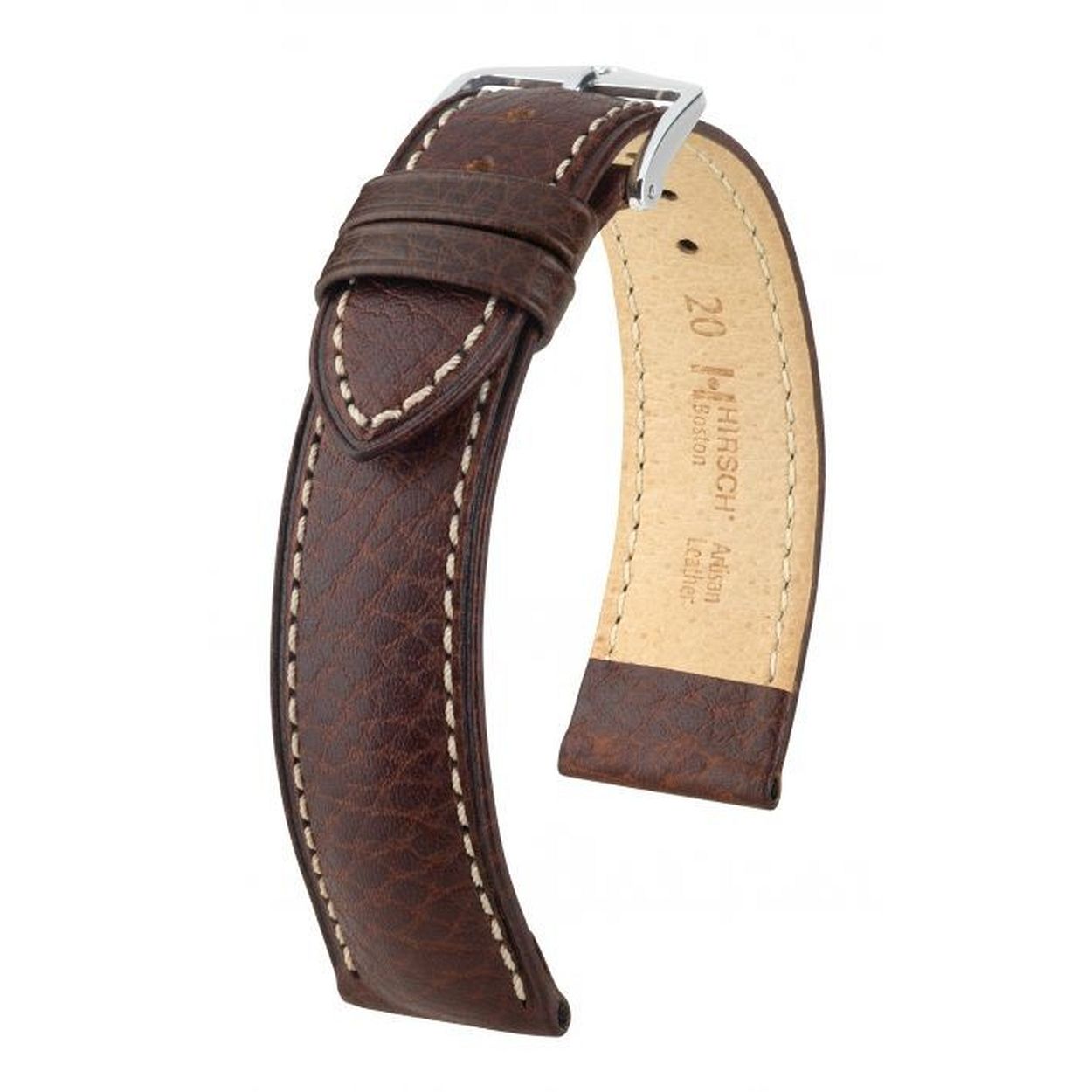 Karma:  Leren armband 16mm