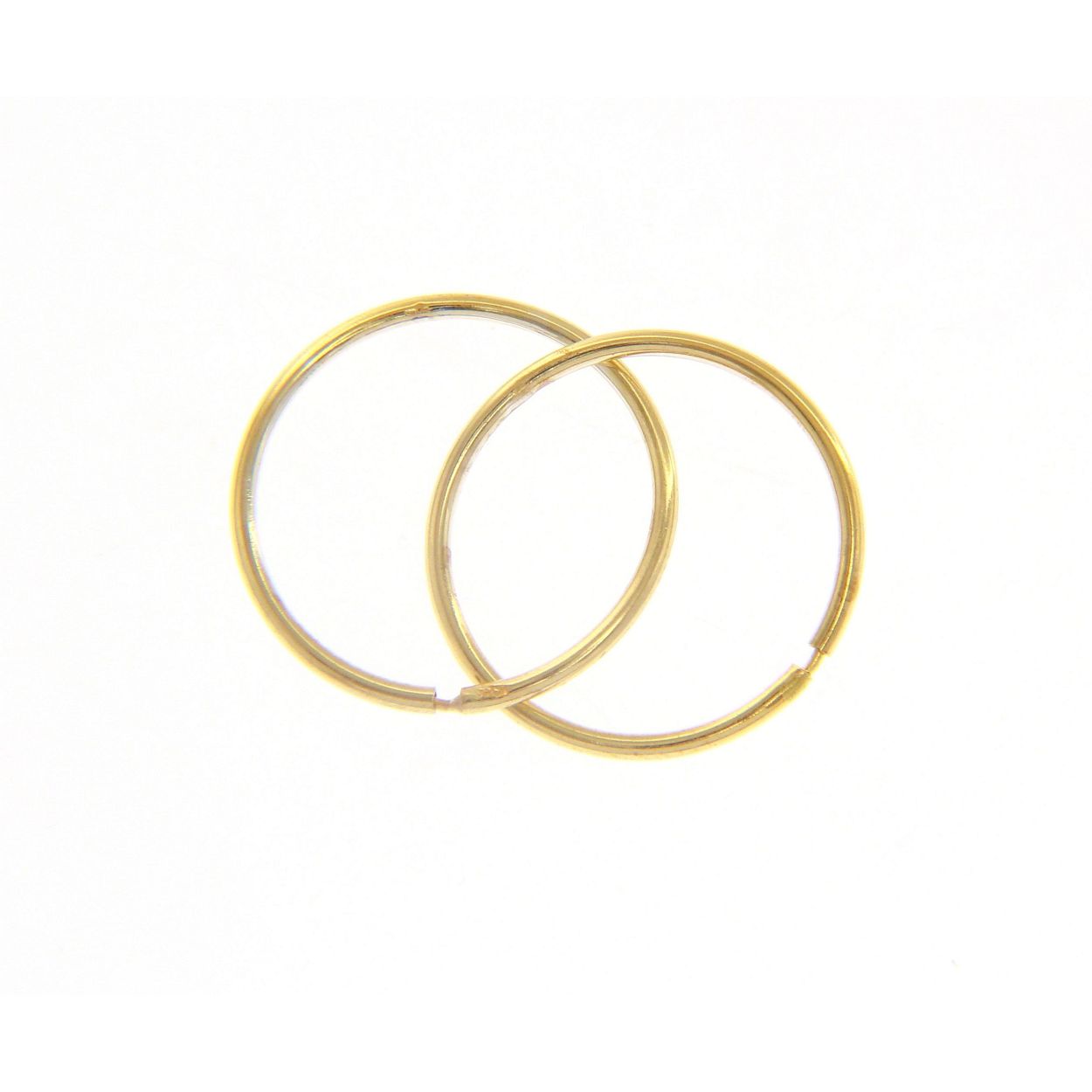 gouden creolen (oorbellen) 18kt