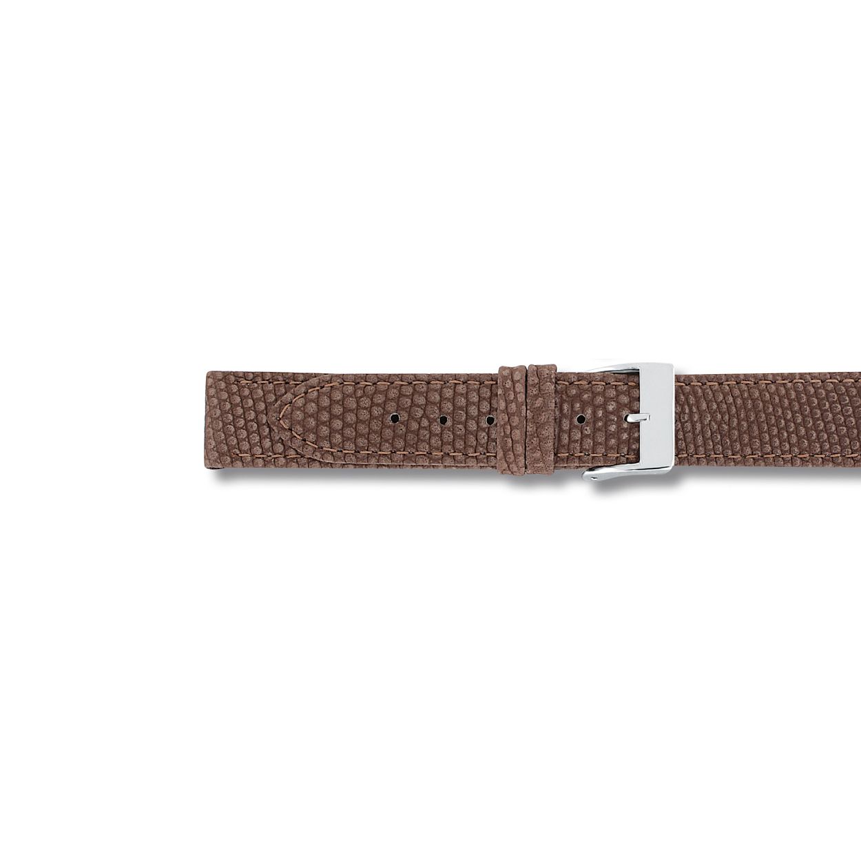 Horlogeband leder 036 bruin vintage
 20mm