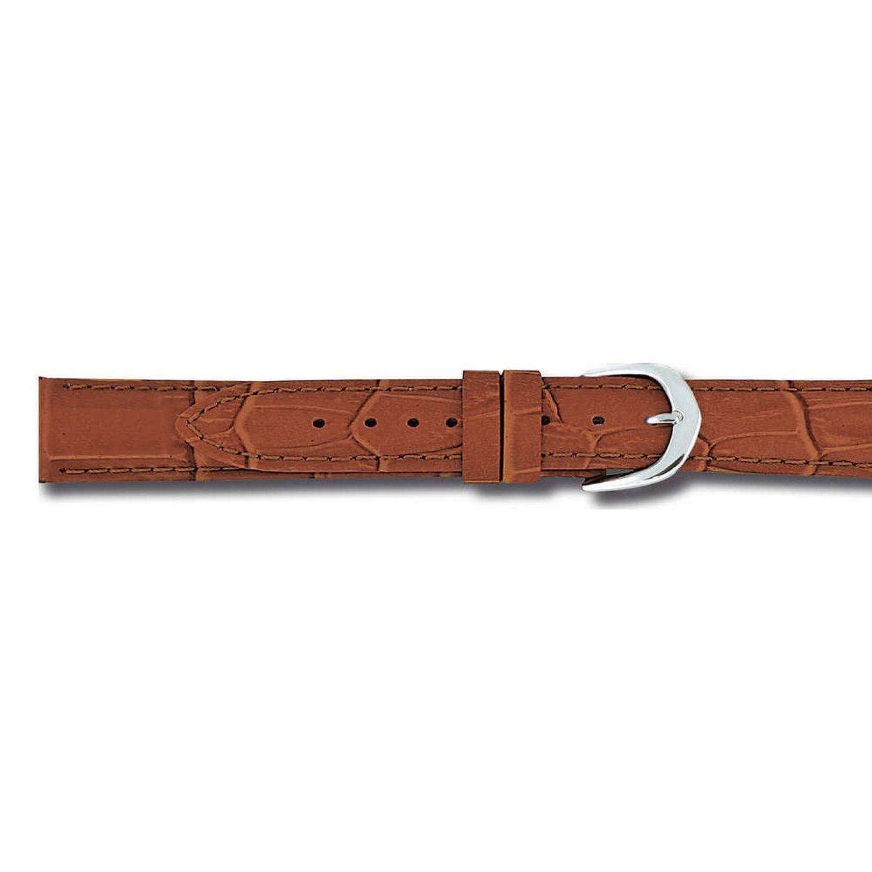 Horlogeband bruin 12mm XL