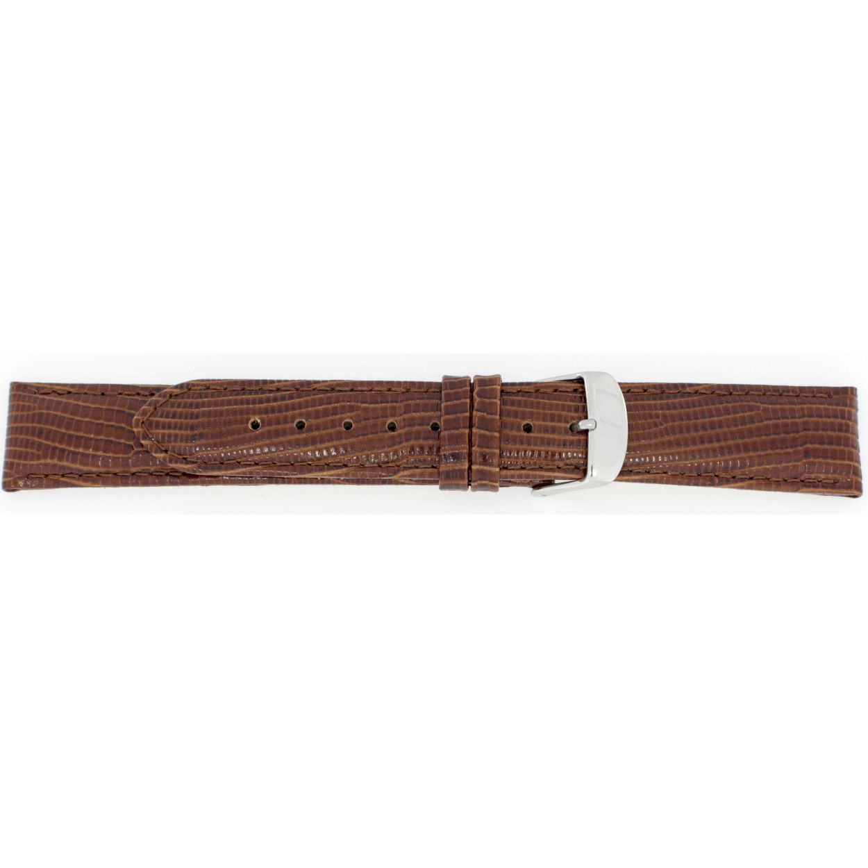 Horlogeband leder 146 bruin XL 22mm