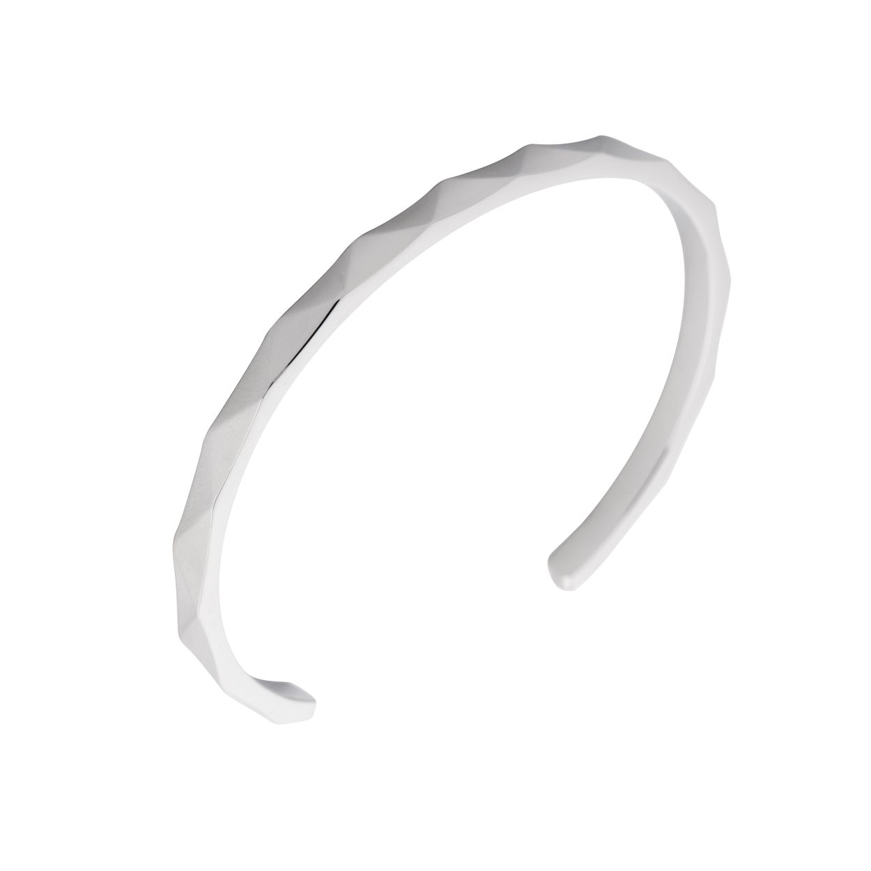 Melano friends jessica facet armband - zilverkleurig - dames - maat small