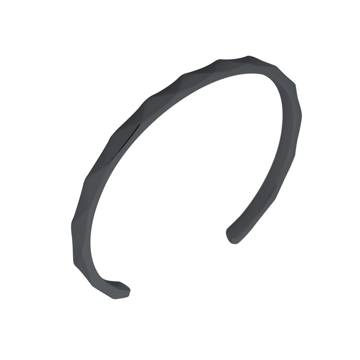 Melano friends jessica facet armband - zwartkleurig - dames - maat medium