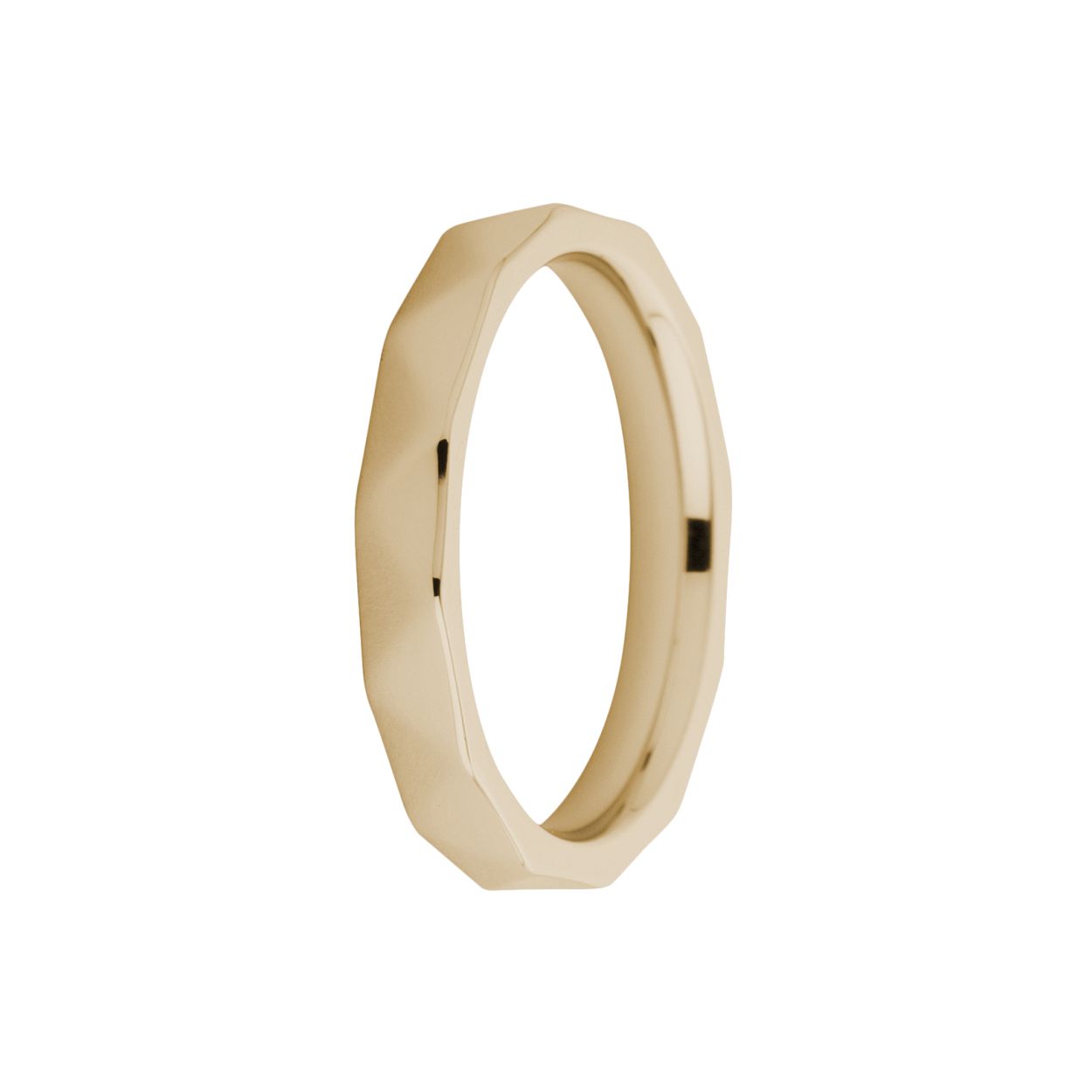 Melano friends sarah facet ring - rosekleurig - dames - maat 54