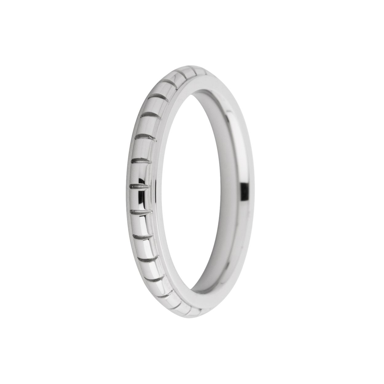 Melano friends sarah engraved ring - zilverkleurig - dames - maat 54