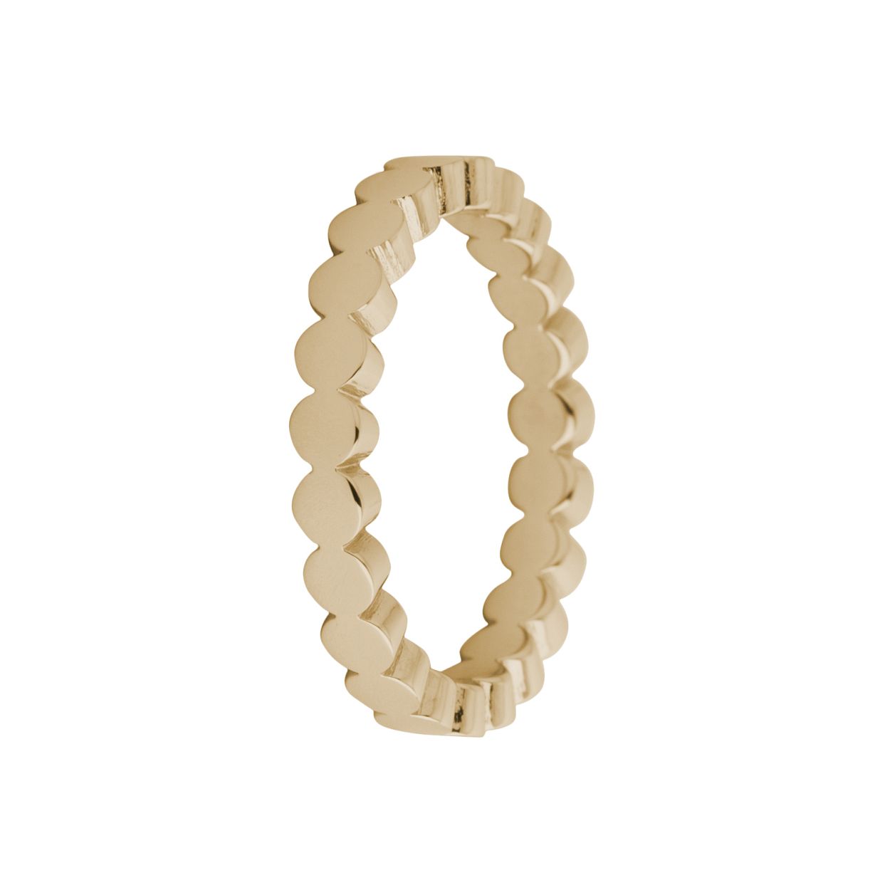 Melano friends sarah wave ring - rosekleurig - dames - maat 60