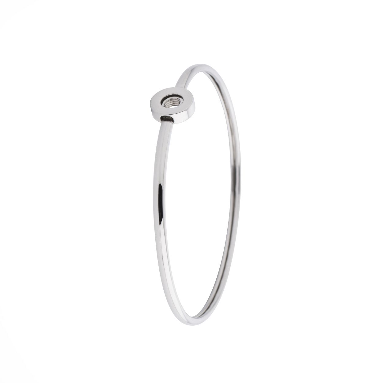 Melano vivid viv armband - dames - zilverkleurig - maat large