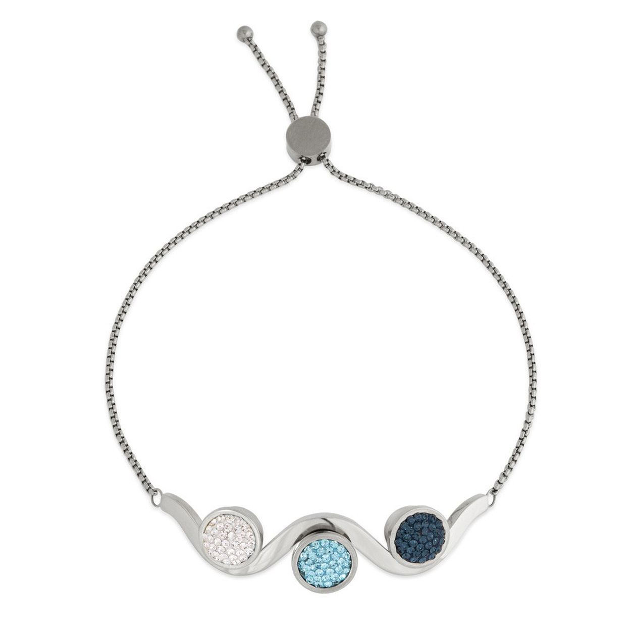 Een super comfortabele armband met aan de onderzijde een aantrek mogelijkheid om de armband zo precies op maat te maken. Een one size fits all armband met drie opschroef mogelijkheden. Combineer je drie favoriete Vivid steentjes met de Vivian armband en je bent ready to go! LET OP: exclusief steentjes!