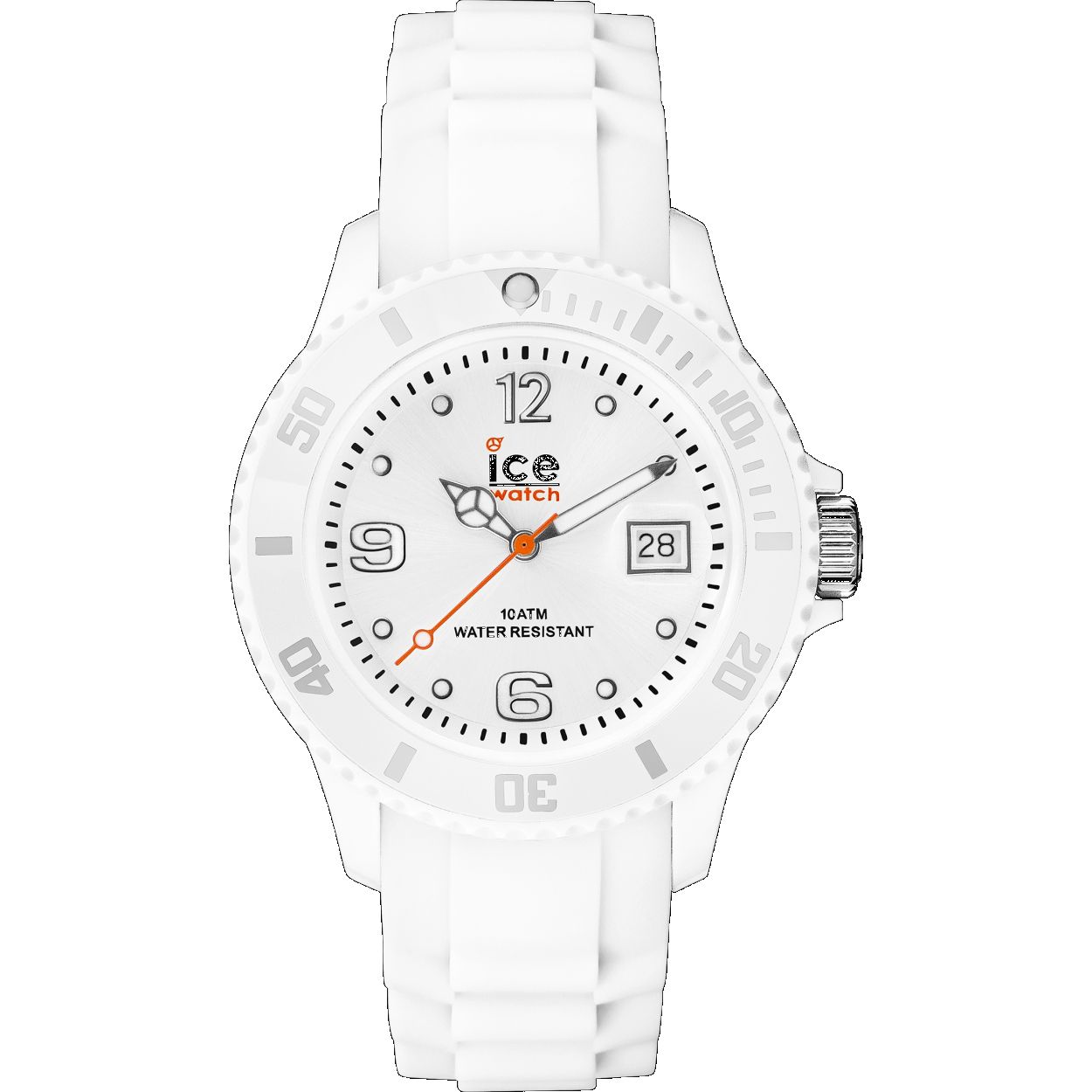 Dit is een horloge van het merk Ice-Watch. De bandkleur van dit horloge is wit.