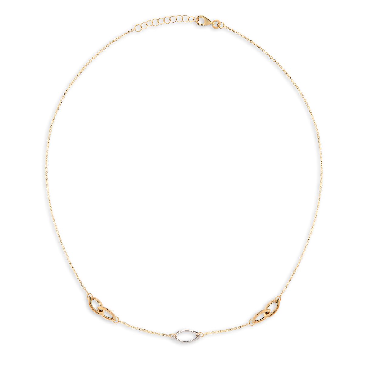 Dit is een collier van het merk Swing Jewels. De kleur van het sieraad is geelgoud.