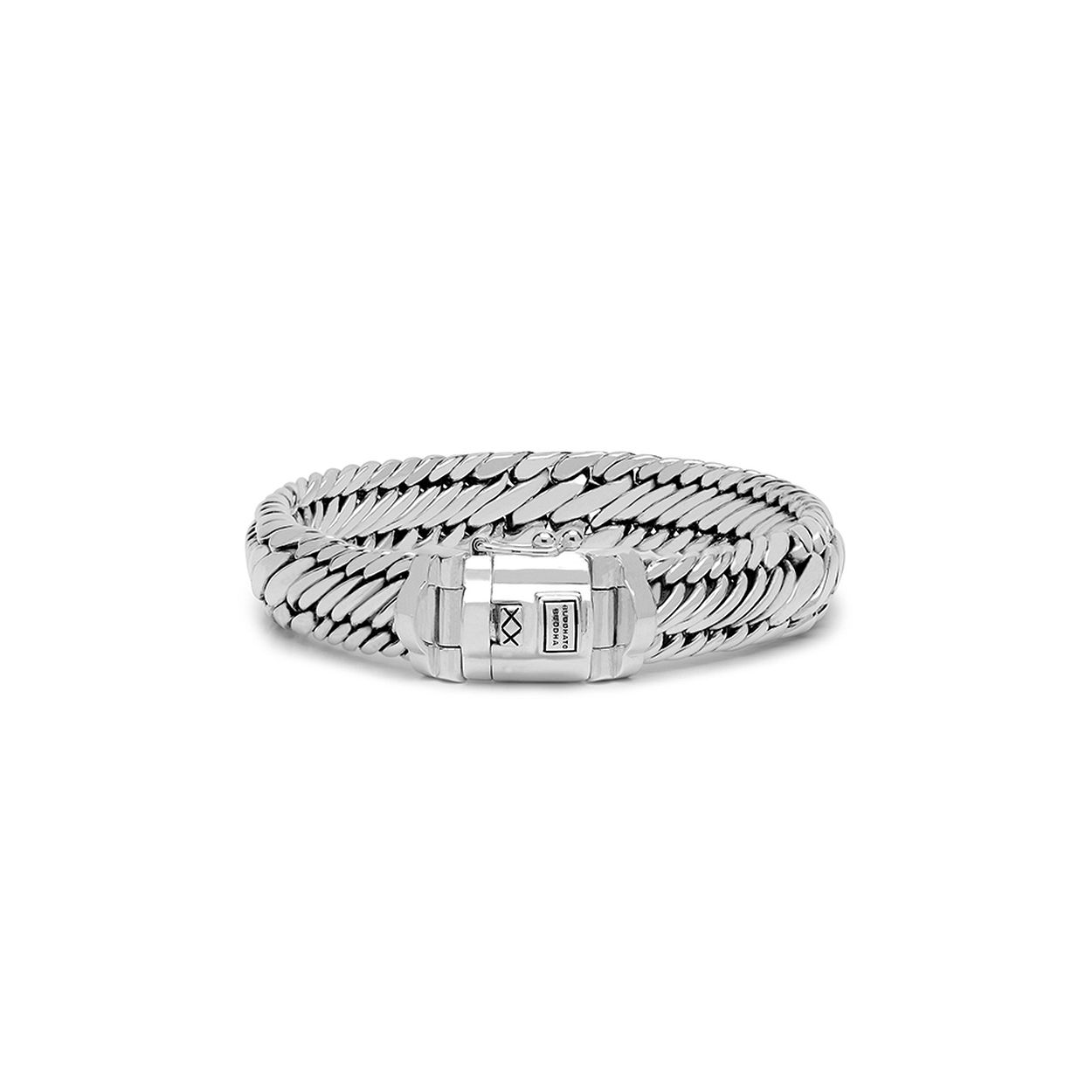 Buddha to Buddha - Edwin/Ben XS Armband Zilver, J262 C+ Maat: 17cm - 001K012620111