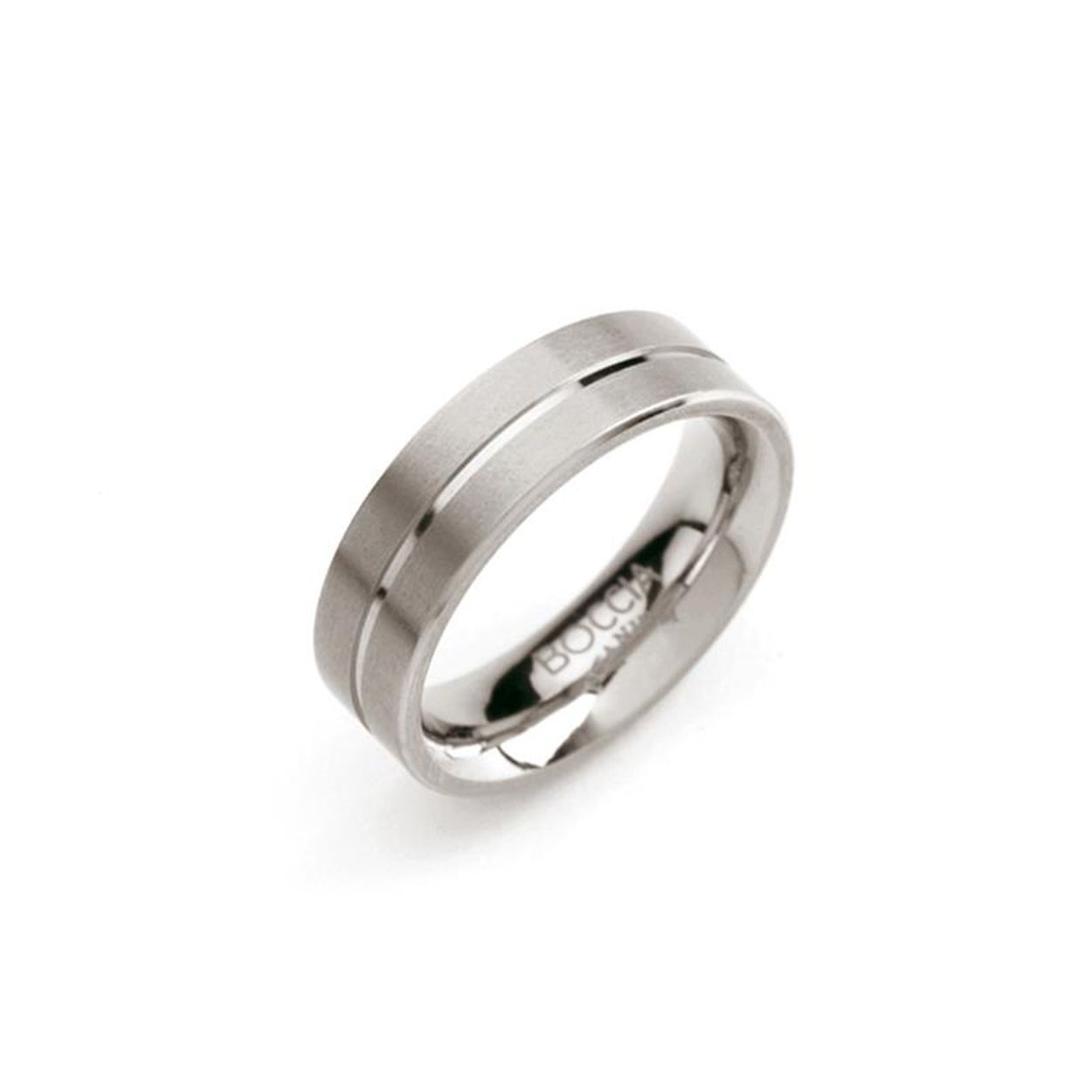 Titanium ring van het merk Boccia 
