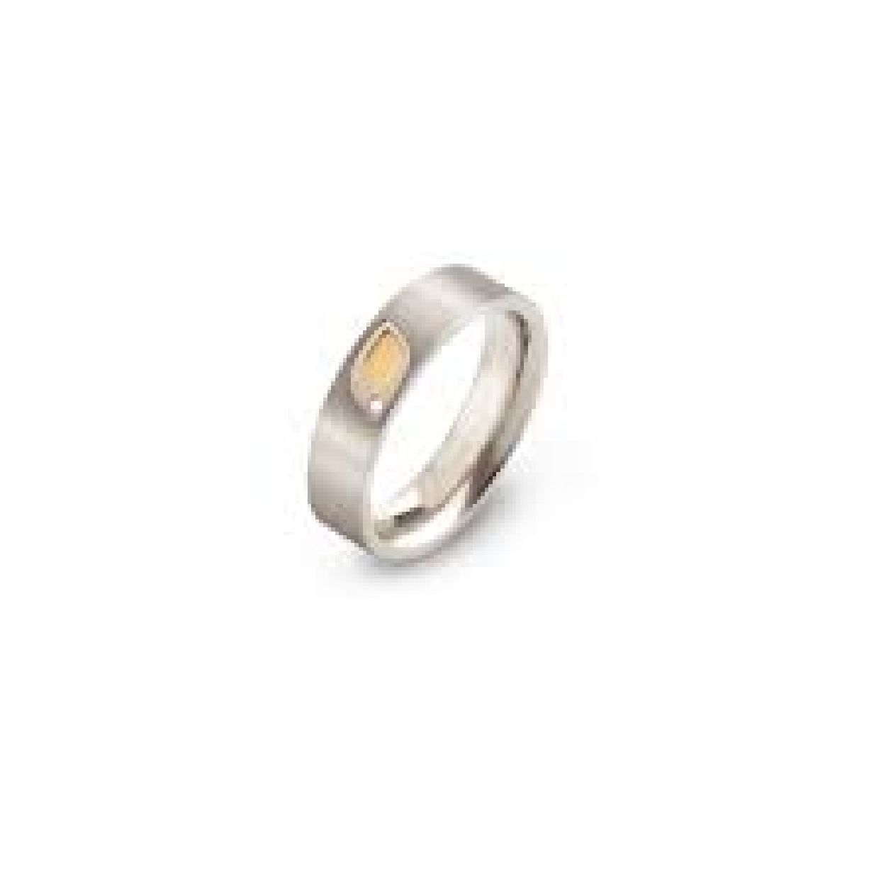 Boccia Titanium 0146-01
Deze gematteerde ring van Boccia Titanium uit de Tulip collectie heeft een goudkleurig accent en een diamant. De diamant in dit sieraad is met de hand gezet en zorgt voor een sprankelend effect. De ring is 5mm breed. 

HET MERK
Boccia Titanium is het titanium merk van Nederland, dat zijn oorsprong in Duitsland vindt en is opgericht in het jaar 1992. Ontwikkeld door internationale ontwerpers. Alle titanium componenten van de BOCCIA TITANIUM collectie zijn gemaakt van 99,7% puur titanium; het bijzondere materiaal. Alle titanium componenten van de BOCCIA TITANIUM collectie zijn gemaakt van 99,7% puur titanium; het bijzondere materiaal. 

SPECIFICATIES
- Puur titanium
- 1 diamant 0.005 ct
- Gematteerd met een goudkleurig accent
- Bolle binnenkant
- 5mm breed