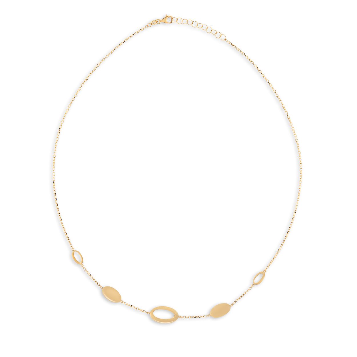 Dit is een collier van het merk Swing Jewels. De kleur van het sieraad is geelgoud.