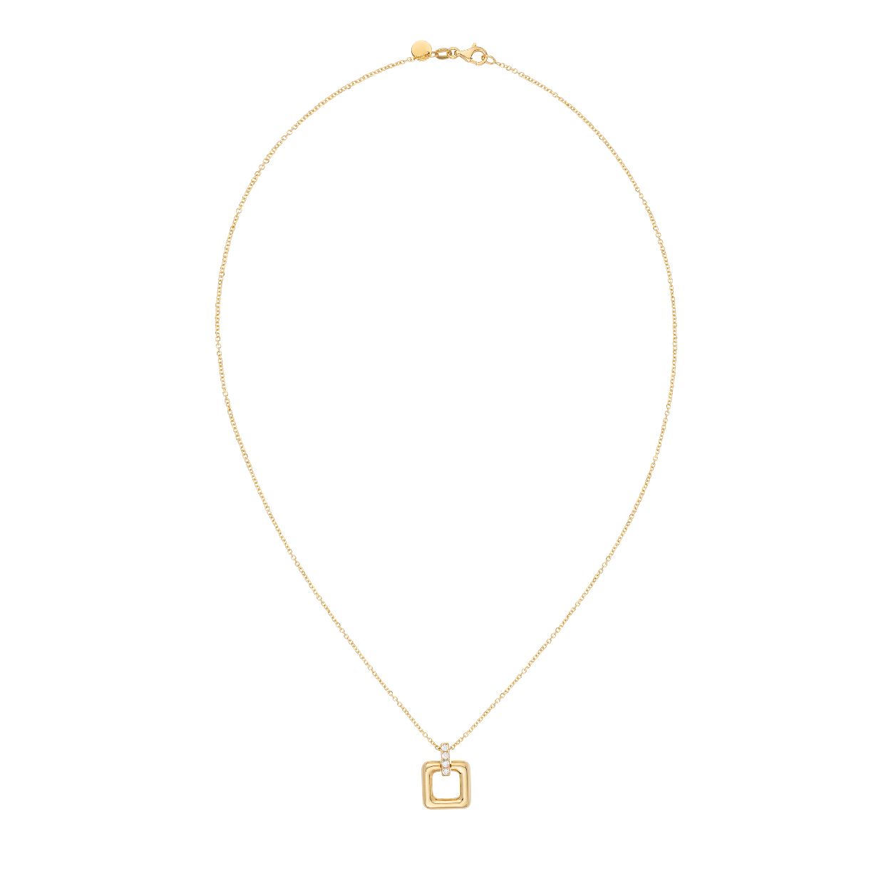 Dit is een collier van het merk Swing Jewels. Dit sieraad is gemaakt van goud.