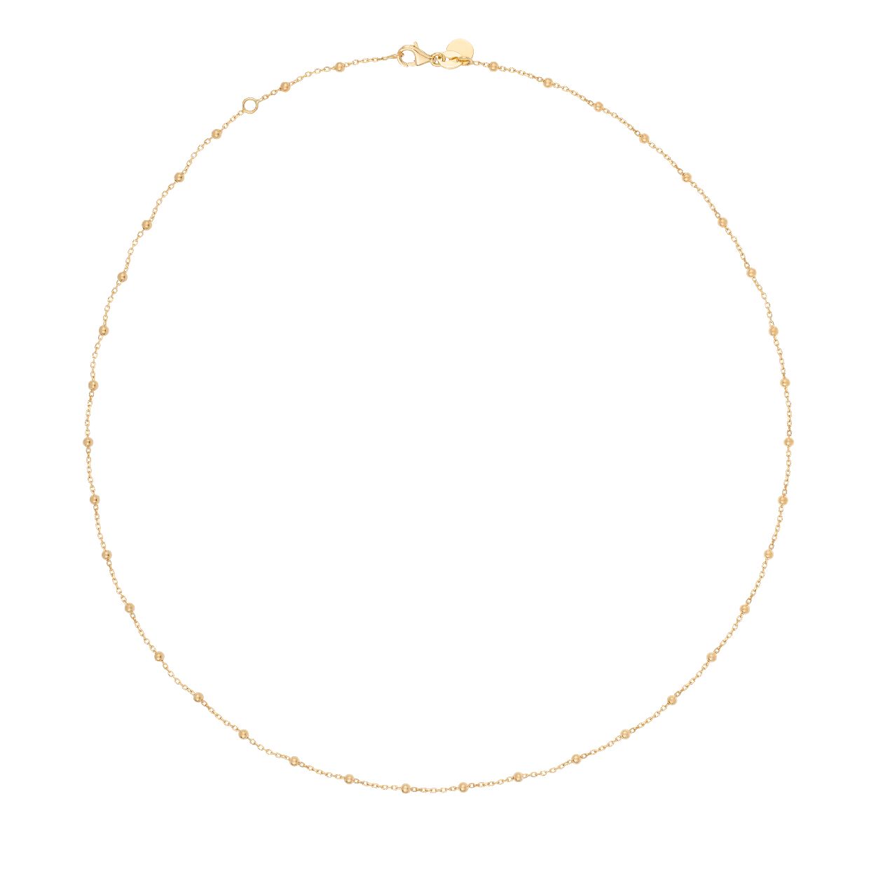 Dit is een collier van het merk Swing Jewels. De kleur van het sieraad is geelgoud.
