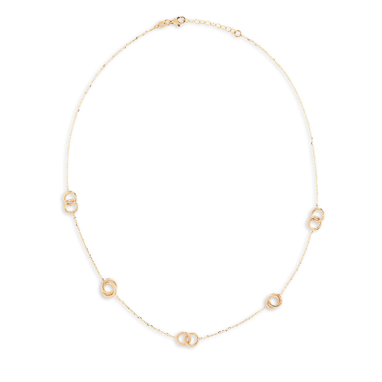 Dit is een collier van het merk Swing Jewels. Dit sieraad is gemaakt van goud.