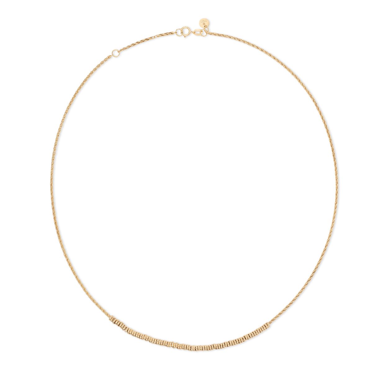 Dit is een collier van het merk Swing Jewels. De kleur van het sieraad is geelgoud.
