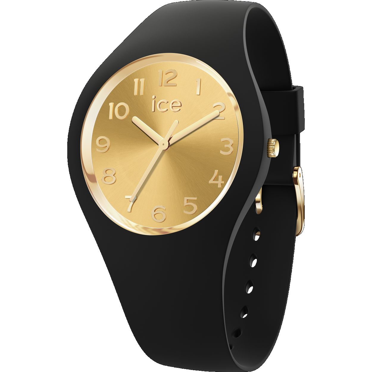Dit is een horloge van het merk Ice-Watch. De bandkleur van dit horloge is zwart.