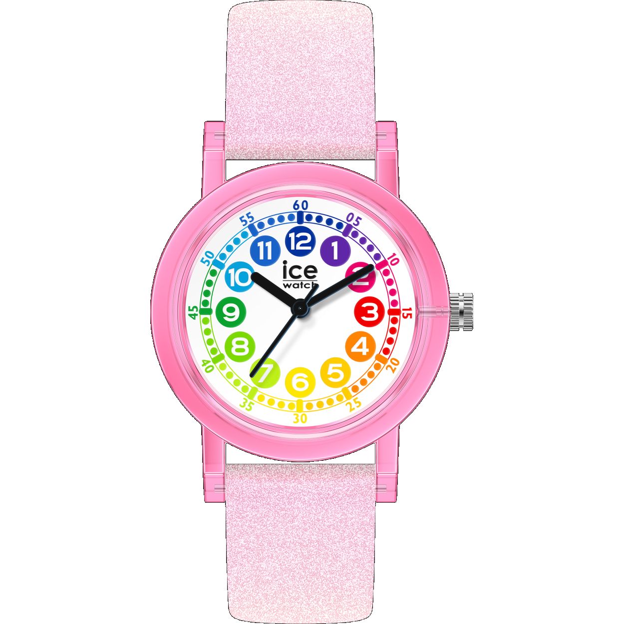 Dit is een horloge van het merk Ice-Watch. De bandkleur van dit horloge is roze.