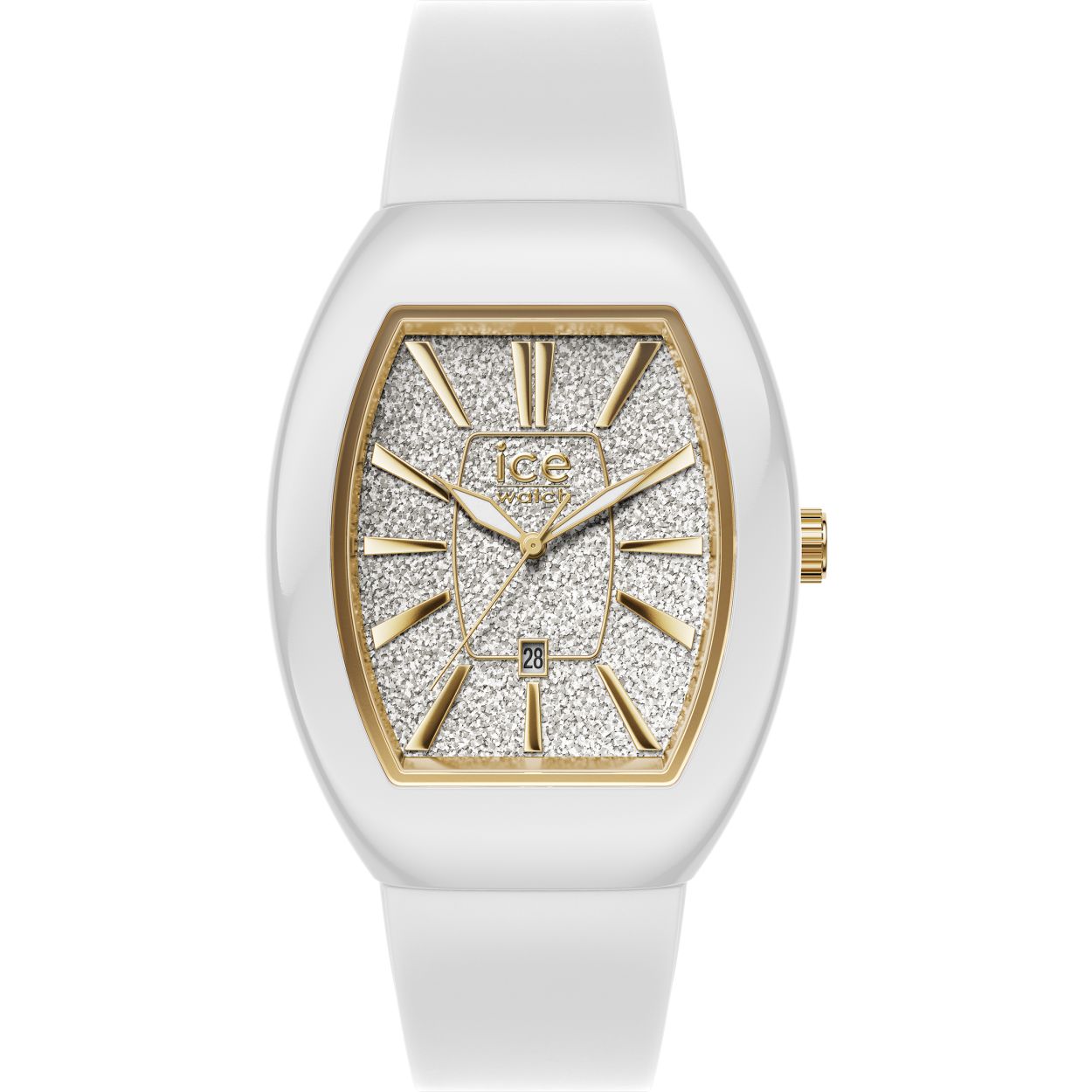  boliday - Dome - White glitter gold - Small - 3H+D