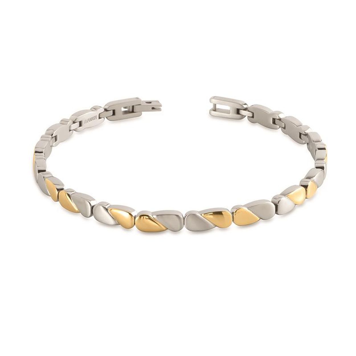 Boccia Titanium Sieraad 03016-02
Deze gematteerde damesarmband van Boccia Titanium heeft goudkleurige en glanzende accenten. De armband is 21cm lang.

HET MERK
Boccia Titanium is hét titanium merk van Nederland, dat zijn oorsprong in Duitsland vindt en is opgericht in het jaar 1992. Ontwikkeld door internationale ontwerpers. Alle titanium componenten van de BOCCIA TITANIUM collectie zijn gemaakt van 99,7% puur titanium; het bijzondere materiaal. Alle titanium componenten van de BOCCIA TITANIUM collectie zijn gemaakt van 99,7% puur titanium; het bijzondere materiaal. 

SPECIFICATIES
- Puur titanium
- Klapsluiting
- Gematteerd met glanzende en goudkleurige accenten
- 21cm