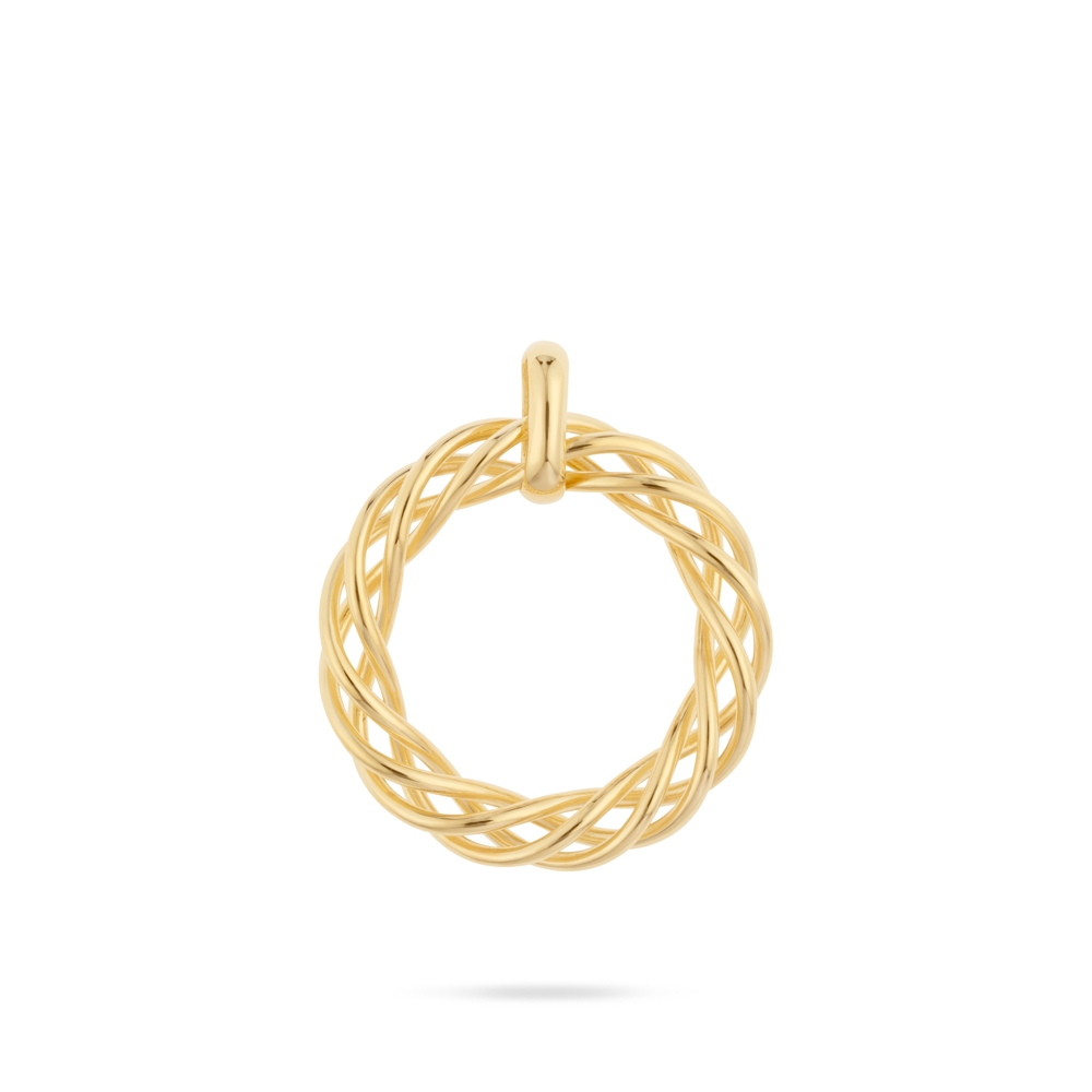 Dit is een hanger van het merk Swing Jewels. De kleur van het sieraad is geelgoud.