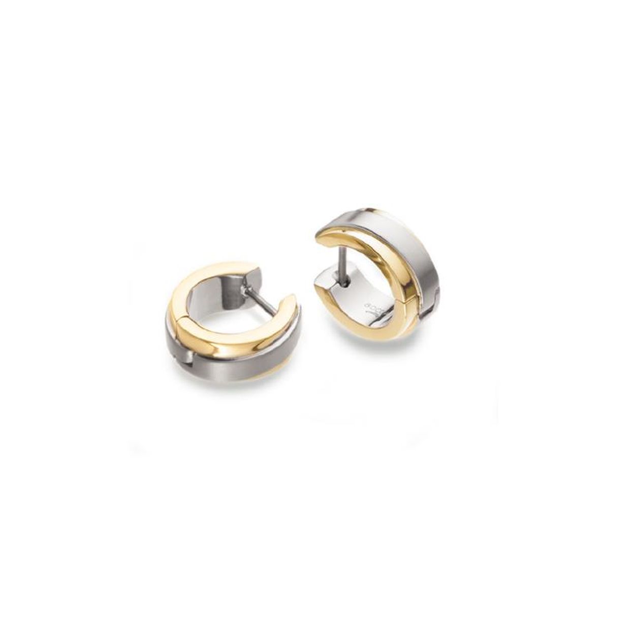 0560-02 Boccia titanium bicolor creolen