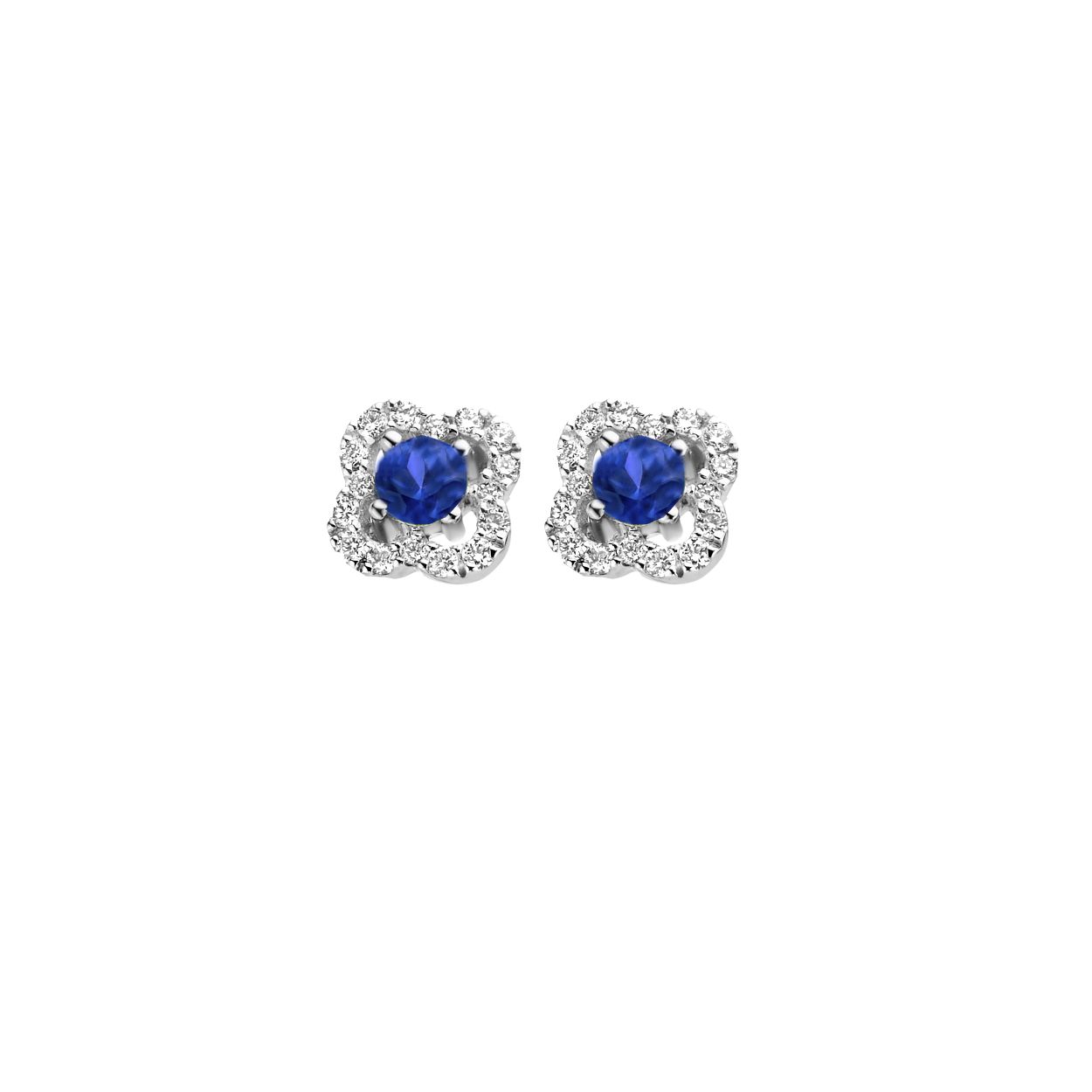 Juweel goud 18kt
32Diamant(en) briljant slijpsel 0.16 ct
2 Blauwe saffier 0.3 ct