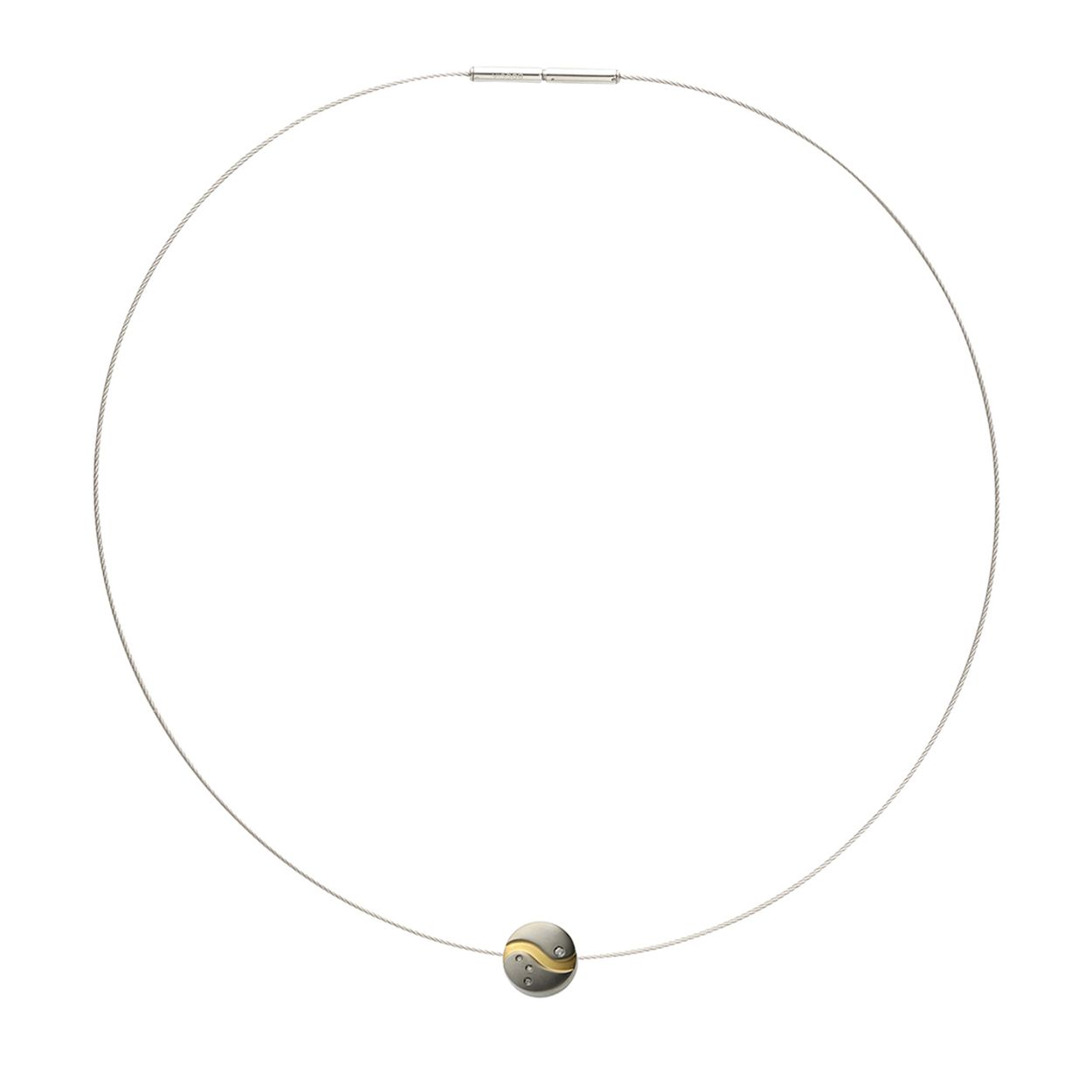 Boccia Titanium 07022.05 hanger - Titanium - Goud en zilverkleurig