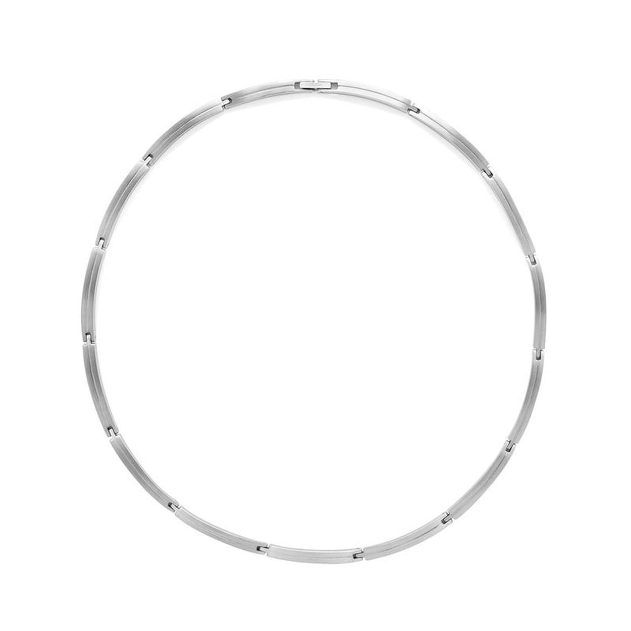 Boccia collier titanium.