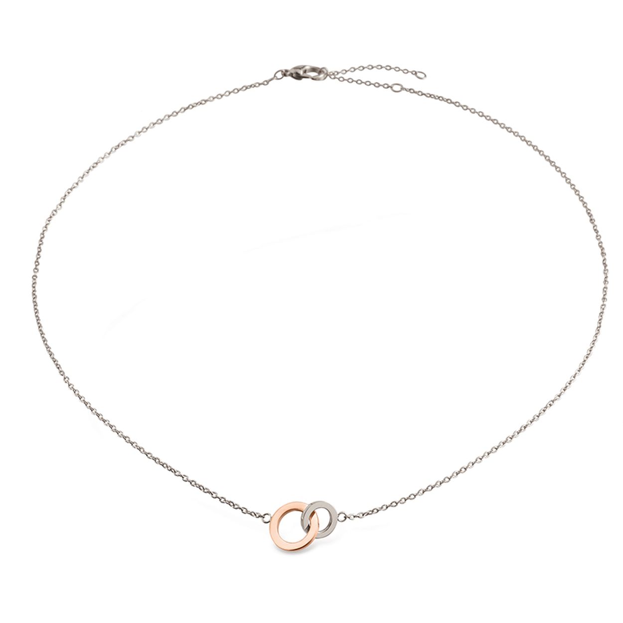 Boccia Titanium 08033-02
Dit zilverkleurige damescollier van Boccia Titanium heeft in het midden een hanger in de vorm van twee cirkels, gematteerd en glanzend. Het collier is 45 cm lang en heeft een verlengstuk van 5 cm en heeft ros�kleurige accenten.

HET MERK
Boccia Titanium: de specialist in het edelmetaal titanium � sieraden en horloges van puur (99,7%) titanium.
Titanium heeft een hoog draagcomfort: het is licht in gewicht, huidvriendelijk en neemt de temperatuur van de huid snel aan.
De sieraden zijn goed met elkaar te combineren. Hierdoor kun je gemakkelijk sets samenstellen bestaande uit colliers, oorbellen, armbanden en zelfs ringen. Of je nu sportief of chique gekleed gaat, het past bij elke outfit en iedere gelegenheid.

SPECIFICATIES
- Puur titanium
- Karabijnsluiting
- Bicolor ros�
- Gematteerd en glanzend
- Jasseron schakel
- 45 cm + 5 cm verlengstuk


- 500mm