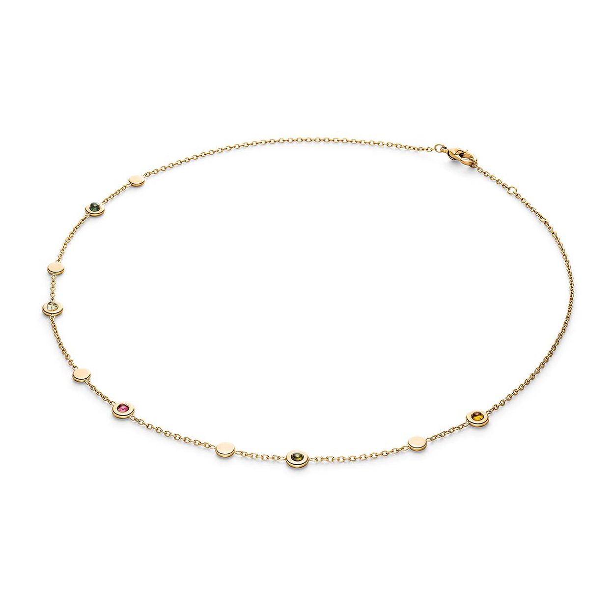 Boccia Titanium 05054.03
Steel de show met dit unieke collier van Boccia Titanium! Het collier bestaat uit hangers met hierin prachtige toermalijn edelstenen. Deze edelsteen staat bekend om zijn bescherming tegen allerlei vormen van negatieve energie. Combineer het collier met de bijpassende armband voor een complete look. Het collier heeft een totale lengte van 47cm. inclusief verlengkettinkje van 5cm.

HET MERK
Boccia Titanium is h�t titanium merk van Nederland. dat zijn oorsprong in Duitsland vindt en is opgericht in het jaar 1992. Ontwikkeld door internationale ontwerpers. Alle titanium componenten van de BOCCIA TITANIUM collectie zijn gemaakt van 99.7% puur titanium; het bijzondere materiaal. Alle titanium componenten van de BOCCIA TITANIUM collectie zijn gemaakt van 99.7% puur titanium; het bijzondere materiaal. 

SPECIFICATIES
- Collier 
- Puur titanium
- 5 toermalijnen 0.75 ct
- 47cm