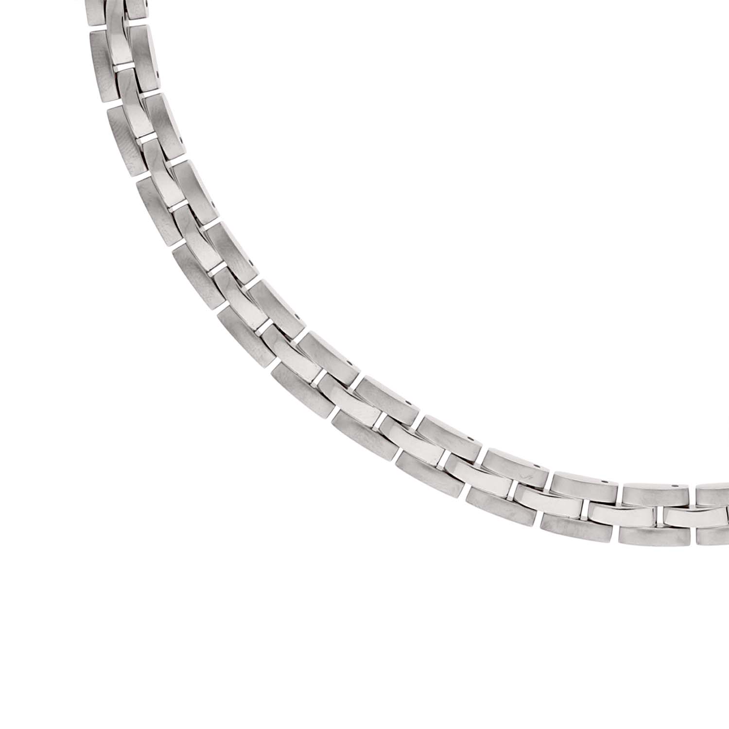 Boccia titanium schakel collier, 