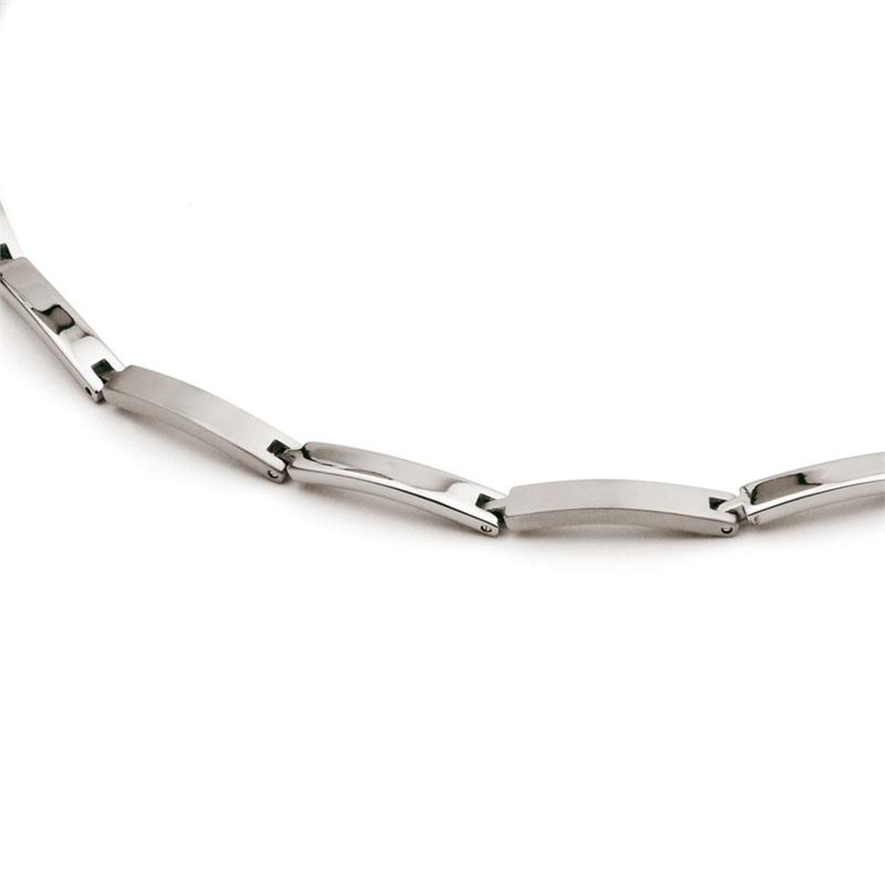 Schakelcollier mat/glans 45cm