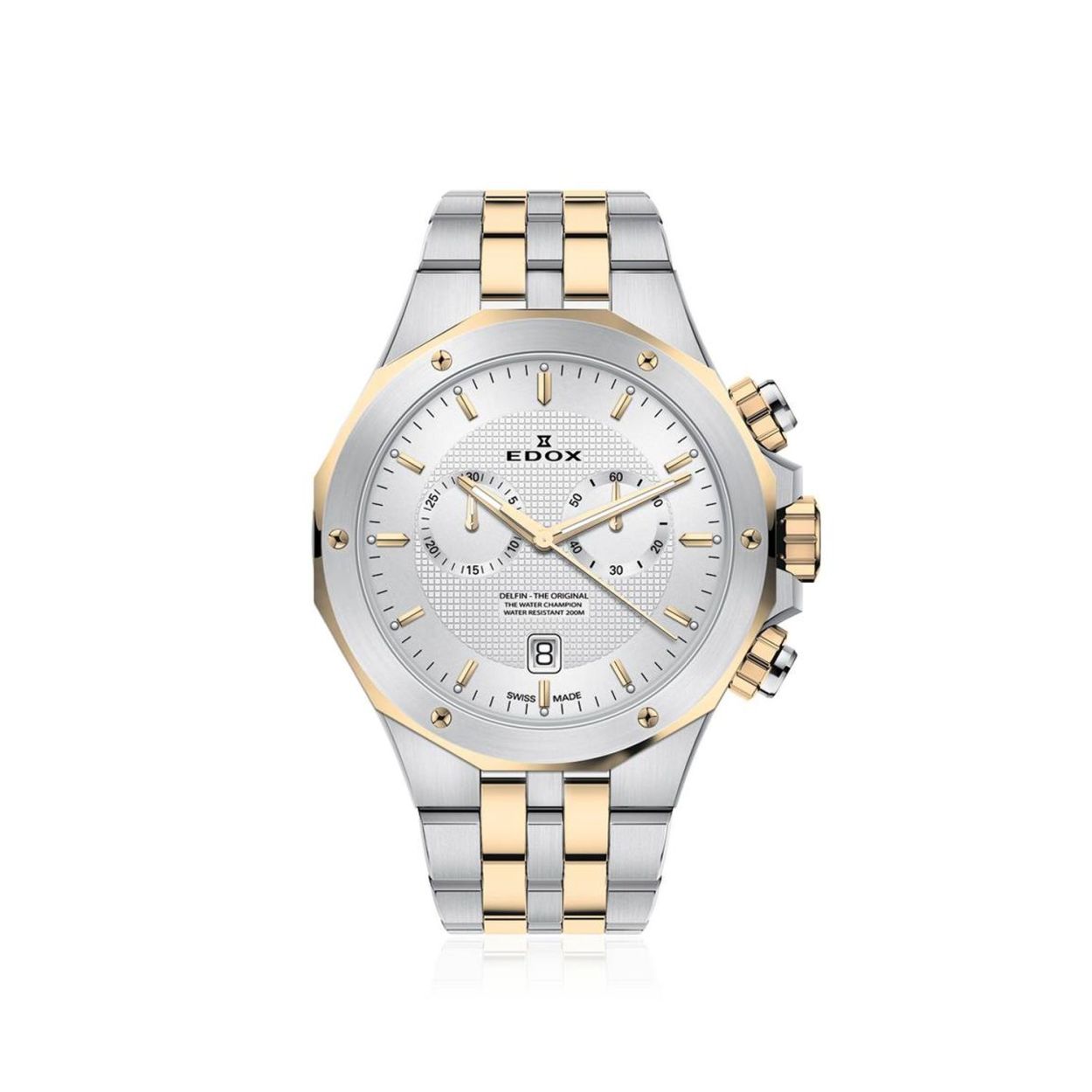 Edox Horloge CHRONO DELFIN 10110-357JM-AID