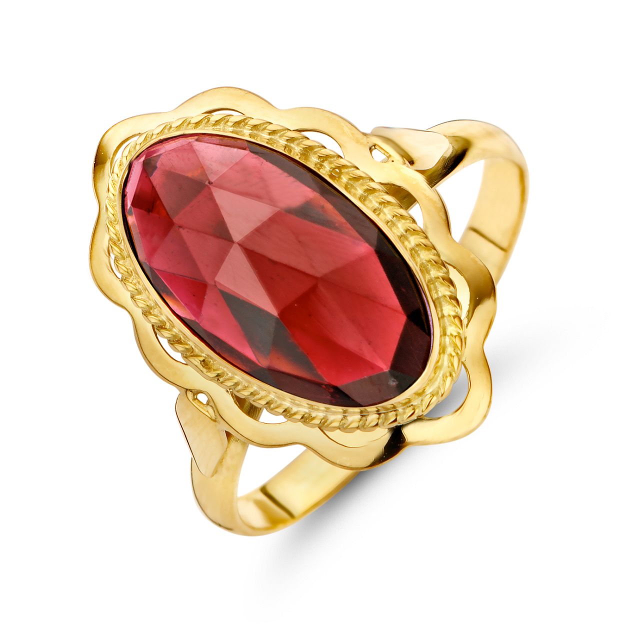 Ring steenmaat 15x8