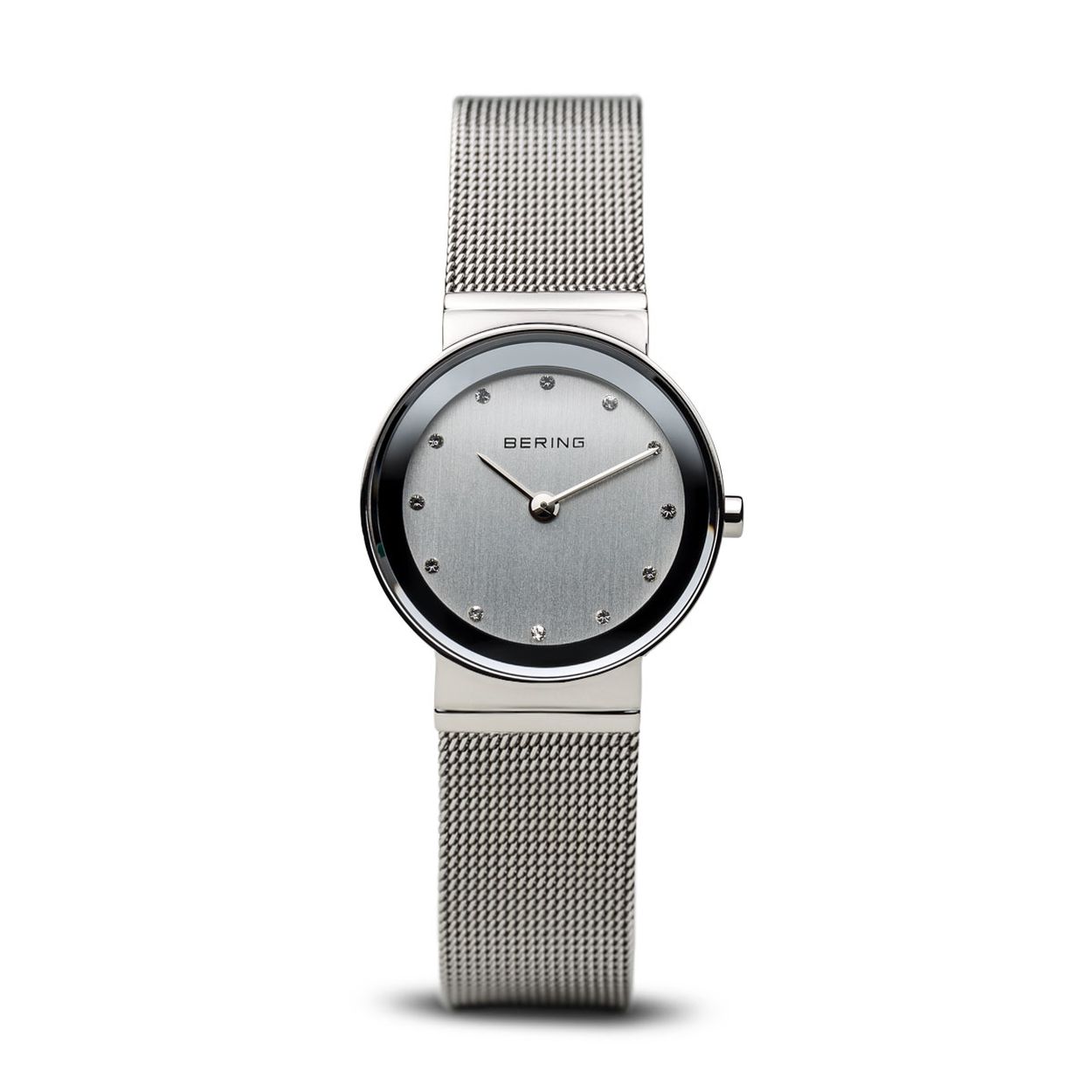 Dit Bering horloge heeft een prachtige klassieke uitstraling. Het horloge is gemaakt van edelstaal en wordt gedragen door dames.