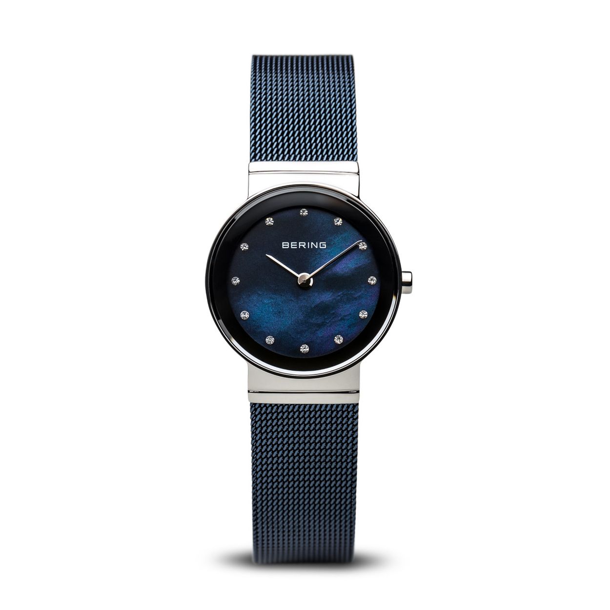 Dit Bering horloge heeft een prachtige klassieke uitstraling. Het horloge is gemaakt van edelstaal en wordt gedragen door dames.