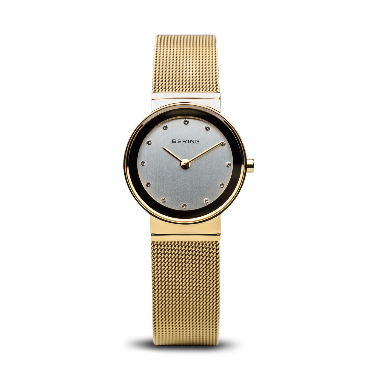 Dit Bering horloge heeft een prachtige klassieke uitstraling. Het horloge is gemaakt van edelstaal en wordt gedragen door dames.