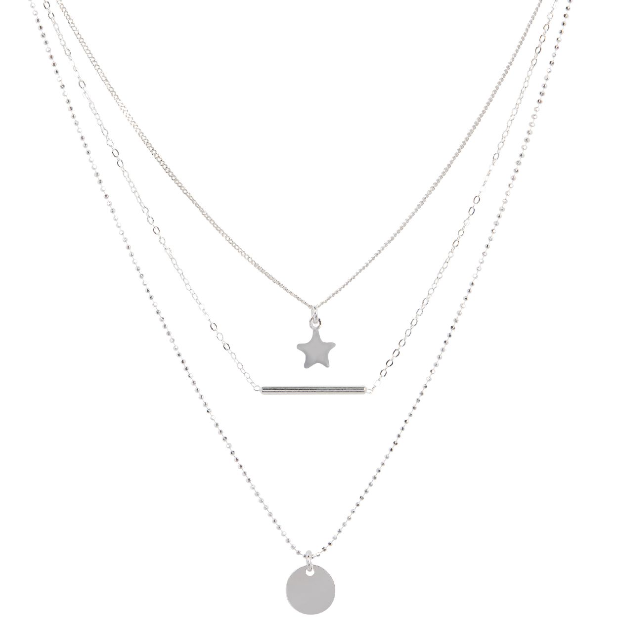 Deze collier is van het merk van Leeuwen. Het is een damessieraad gemaakt van zilver. De collier is zilverkleurig van kleur.
De verdere specificaties van de collier zijn als volgt:
Soort bewerking: gerhodineerd
Lengte: 45
Steensoort: Geen edelsteen
Steenkleur: Geen steen