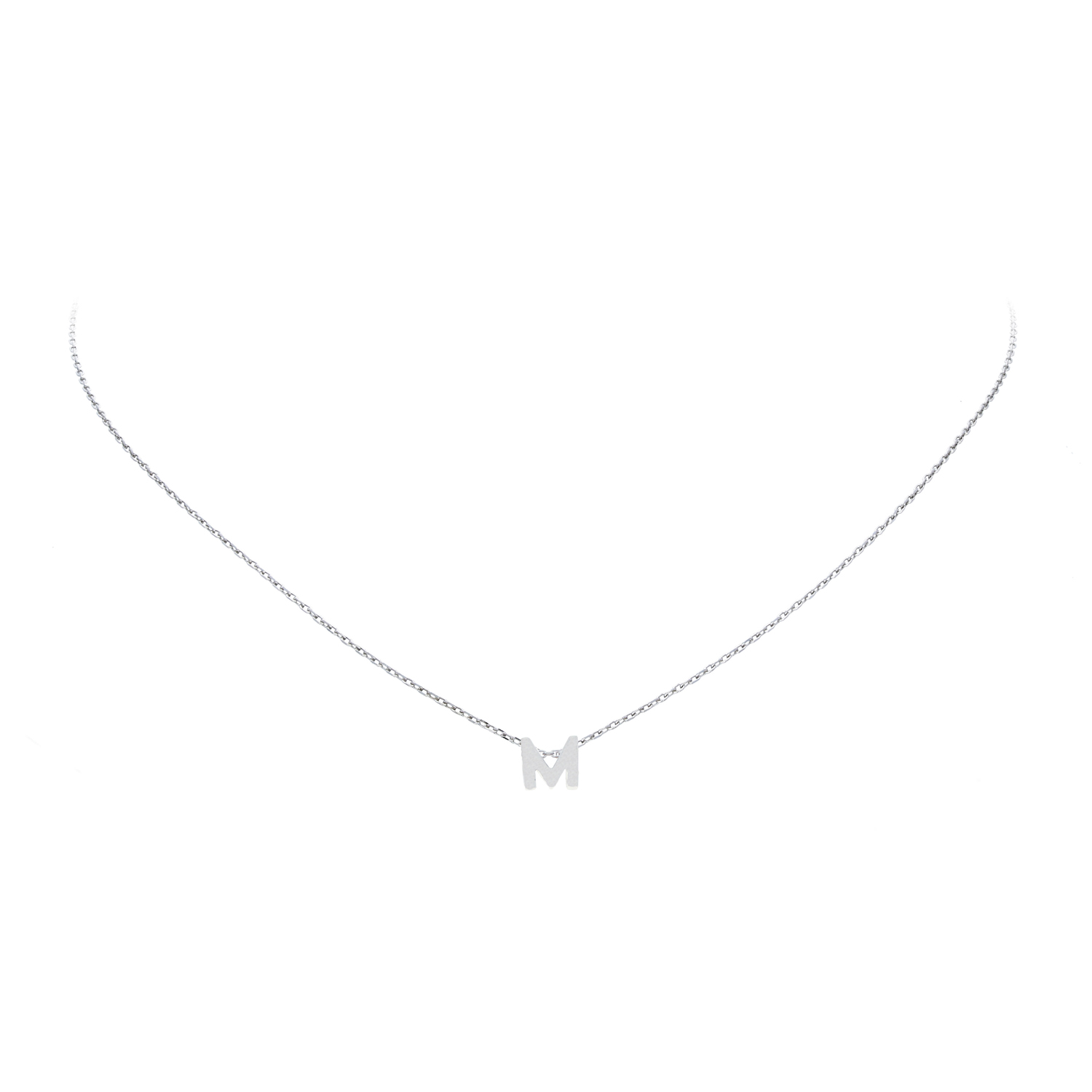 GLOW - 102.0666.0M - Ketting met hanger - Zilver